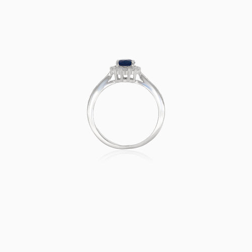 Sapphire sparkle ring