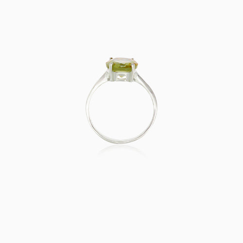 Oval zultanite beauty ring
