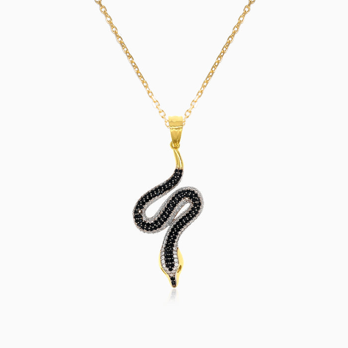 Pendentif au design serpent