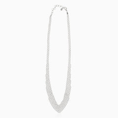 Collar chic de plata