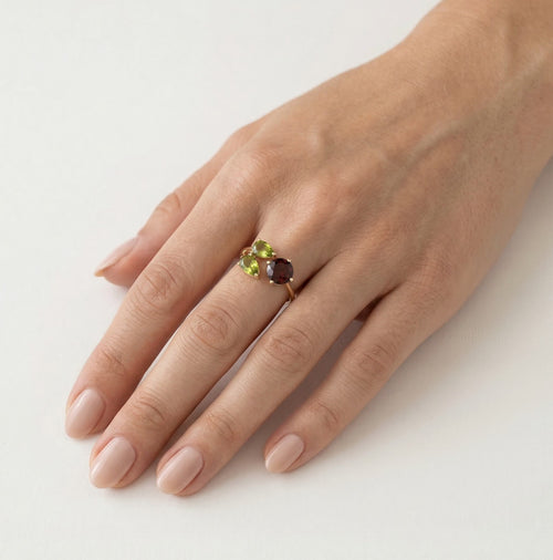 Rosé Eleganz Duo-Ring