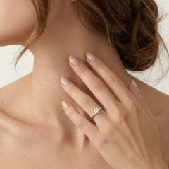 Stylový zásnubní prsten