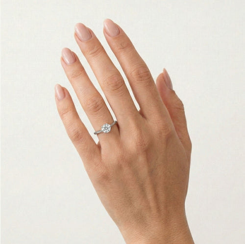 Stylový zásnubní prsten