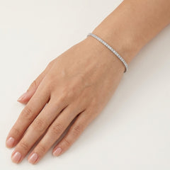 Pulsera Tennis pequeña con circonita cúbica