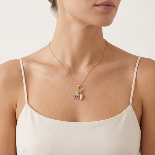 Péndulo de oro abeja