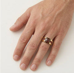 Zlatý pánský prsten