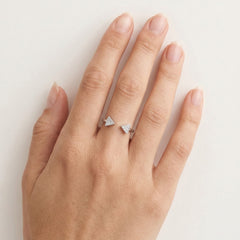 Two arrows ring