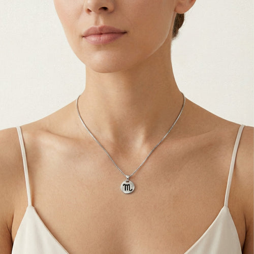 Pendiente de Plata Escorpio