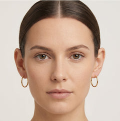 Créoles en or classiques