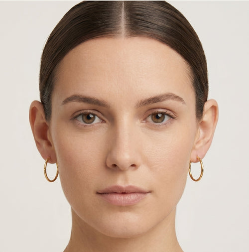 Créoles en or classiques