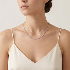 Sophisticated polished gold necklace