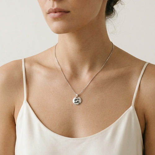 Colgante de plata Cáncer