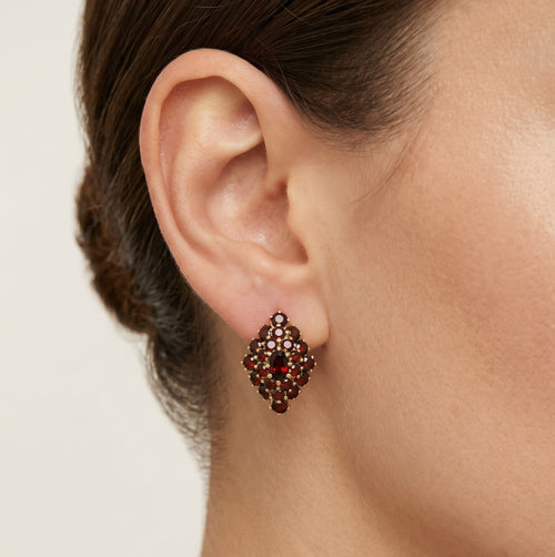 Charming rhombus earrings