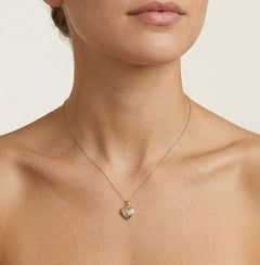 Pendentif cœur double face