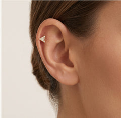 Arrow gold piercing