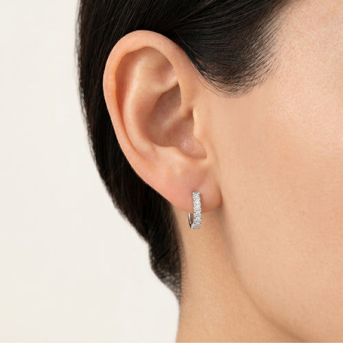 Channel princess earrings