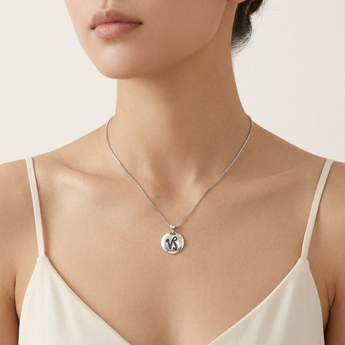 Colgante de plata Capricornio