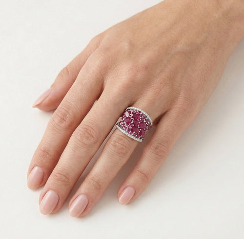 Ruby paradise ring