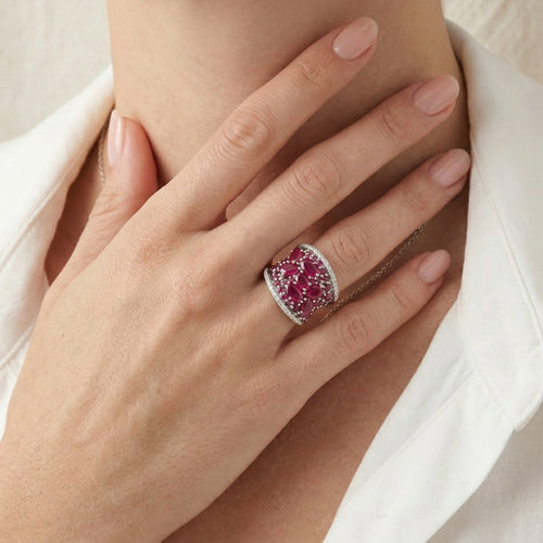 Ruby paradise ring