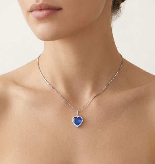  Královsky modré srdce