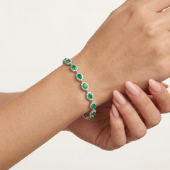 Pulsera real con jade