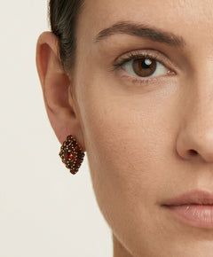Charming rhombus earrings