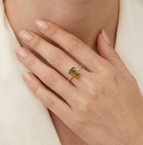 Embrace zultanite elegance ring