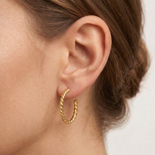 Aros en espiral Sunburst J