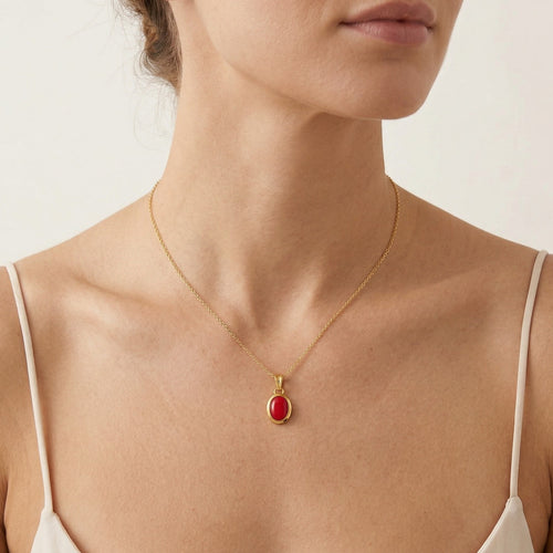 Klasický korálový přívěsek