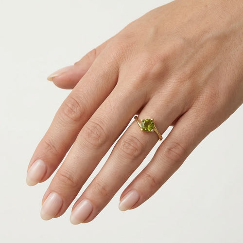 Stilvoller Gold Allure Ring