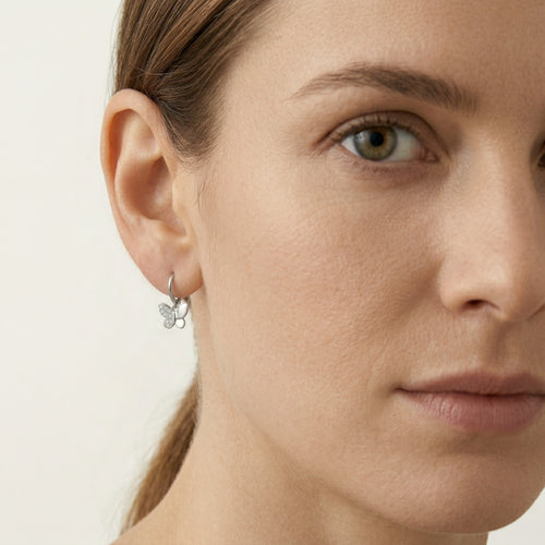 Náušnice motýl