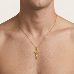 Unique gold crucifix