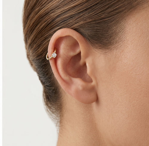 Sechs-Krappen-Hoop-Piercing  