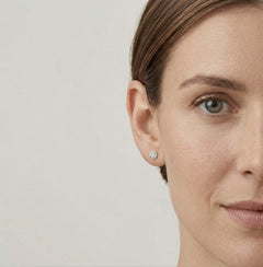 Pendientes finos de oro con diamantes