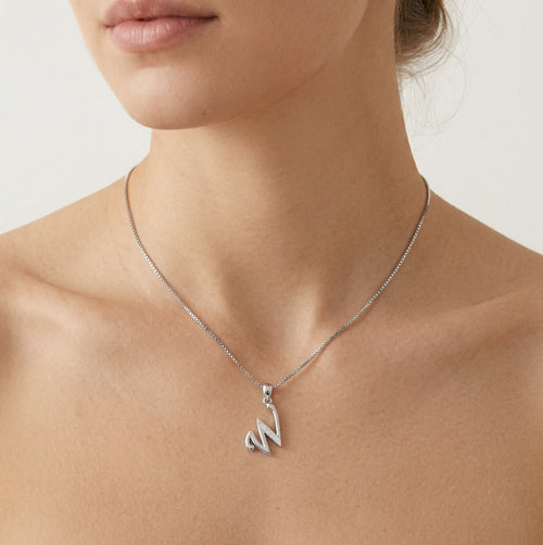 Písmeno W přívěsek