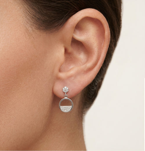 Cubic-Zirkonia-im-Kreis-Ohrringe