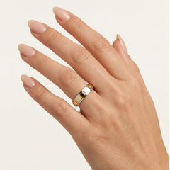 Snubní prsteny ze žlutého bílého zlata s volitelnými kameny