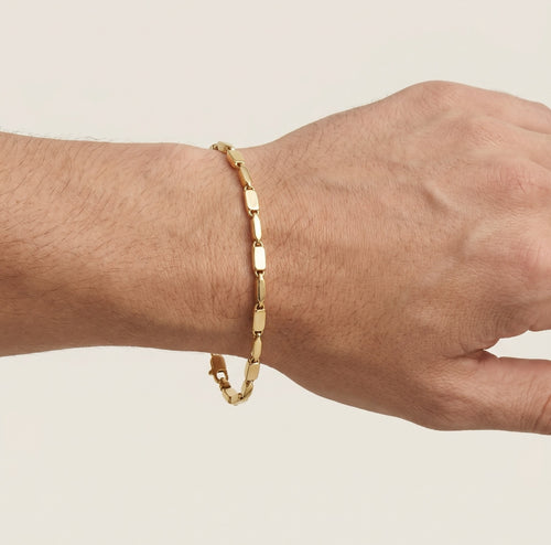 Gelbgold-Armband für Herren