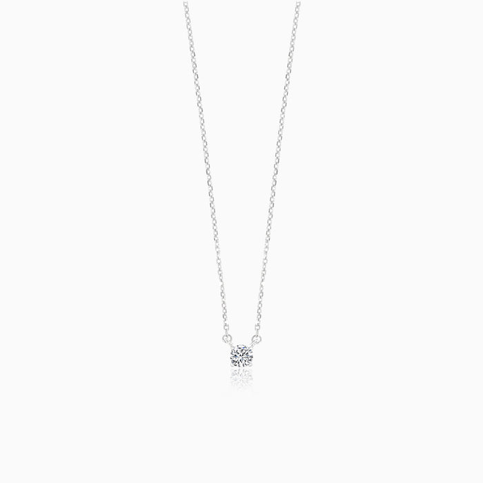 Ohromující náhrdelník s jedním diamantem