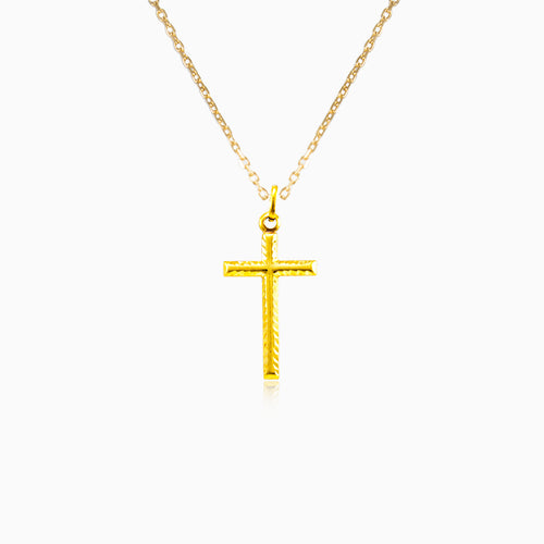 Zlatý kříž se vzorem