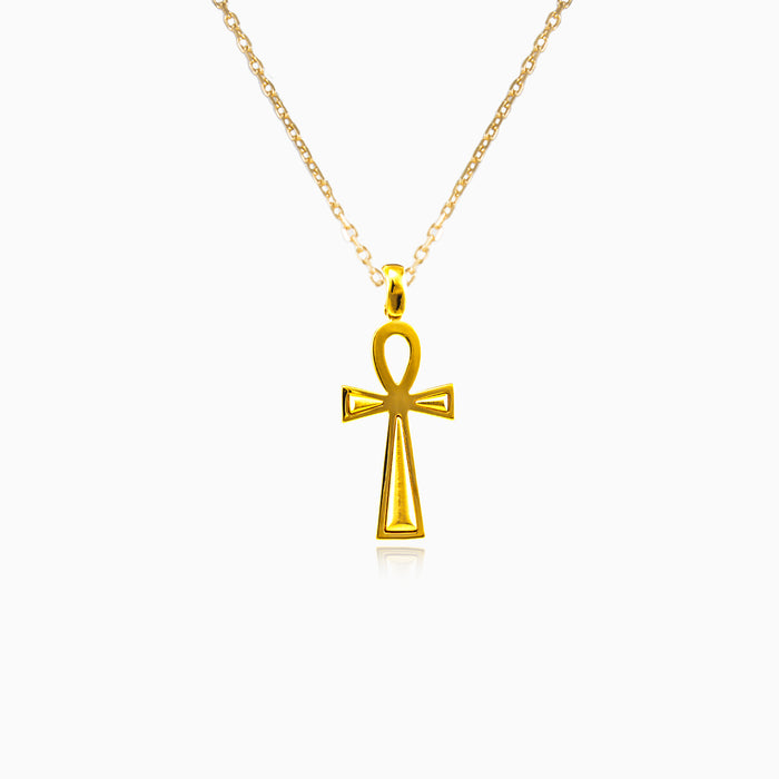 Nile gold cross