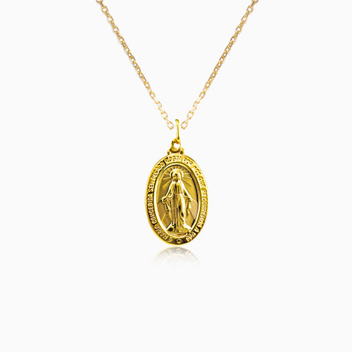 Medallion with the virgin Mary