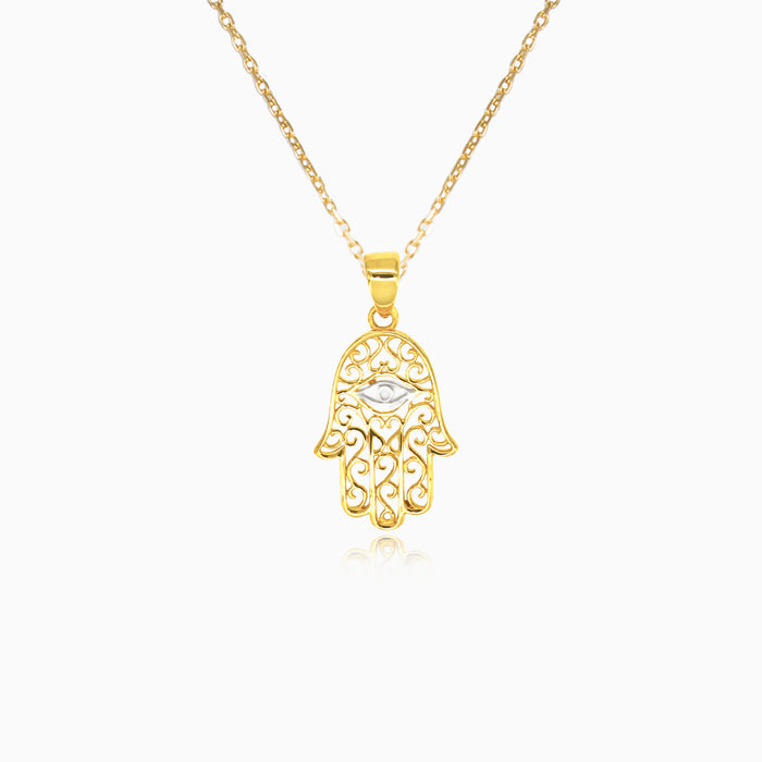 Pendentif Hamsa en or