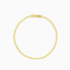 Jemný řetízkový náramek