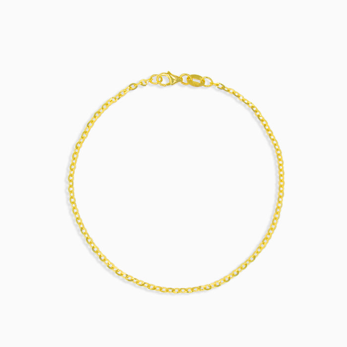 Brazalete de cadena delicado