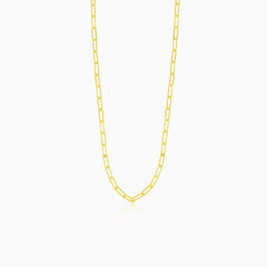 Gold anker necklace