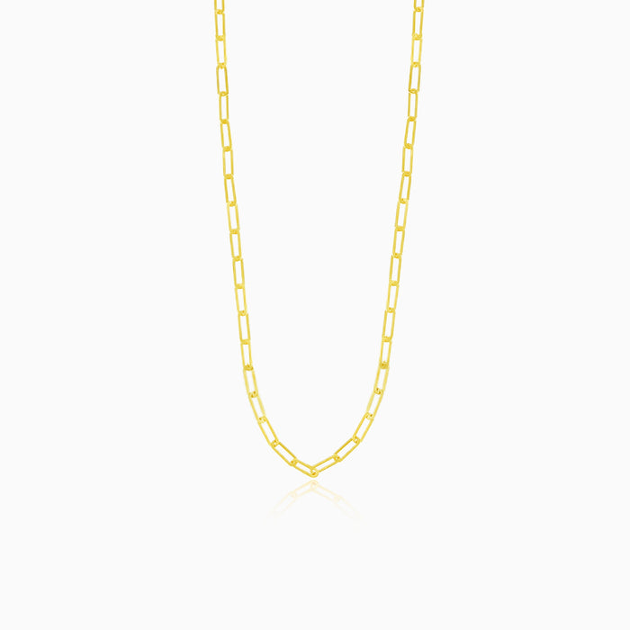 Collier ancre en or