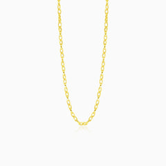 Gold Twisted Rolo chain