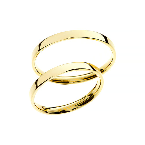 Timeless yellow gold wedding ring