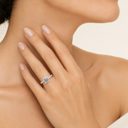 Sterling Silver Luminous  Ring